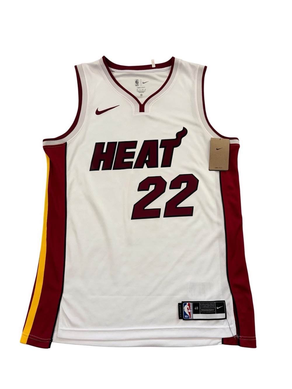 NWT Nike NBA Miami Heat Jimmy Butler Swingman Jersey Mens Large White #22
